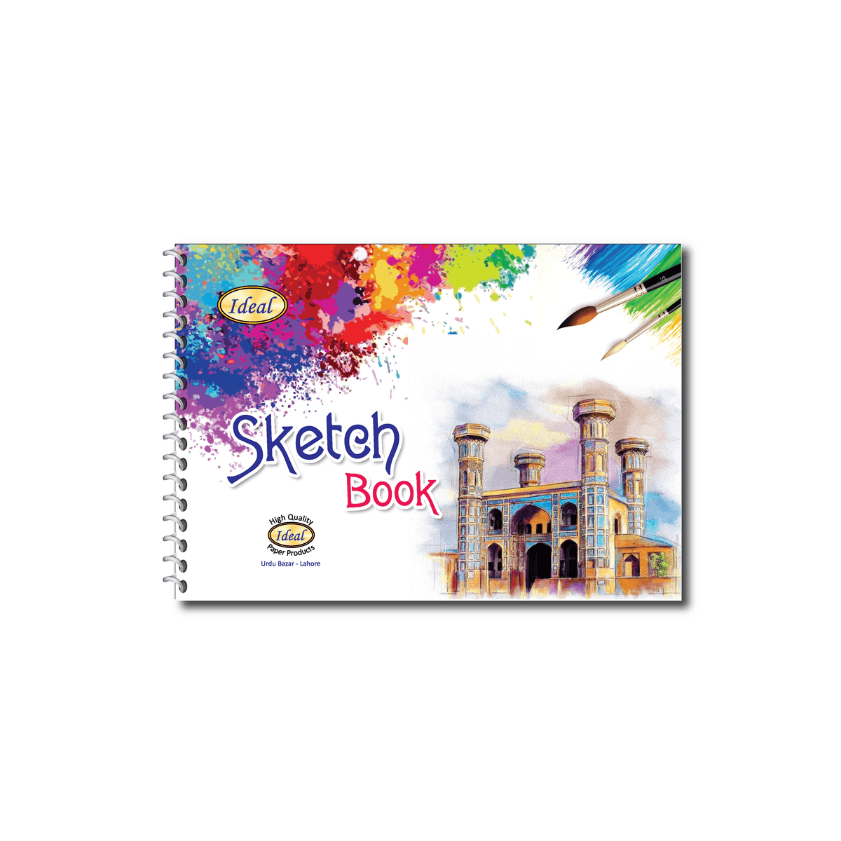 Sketch Book - A4 Size - 250g Paper - For Acrylic & Watercolor