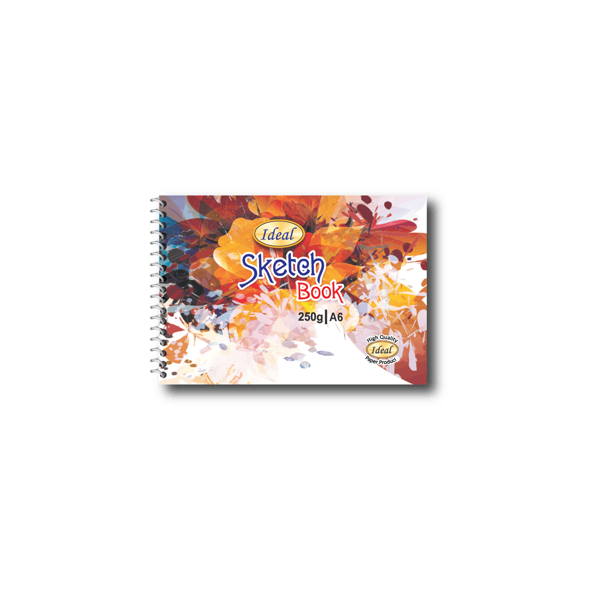 Sketch Book - A6 Size - 250g Paper - For Acrylic & Watercolor