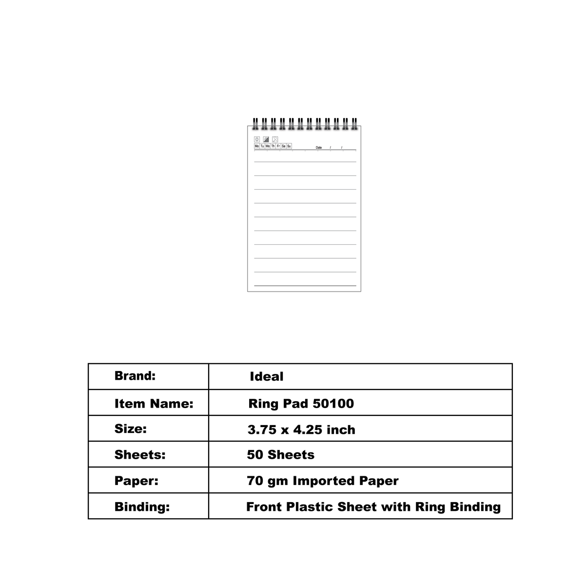 Premium Ring Pad 50100 – Size 3.75 x 4.25 inches