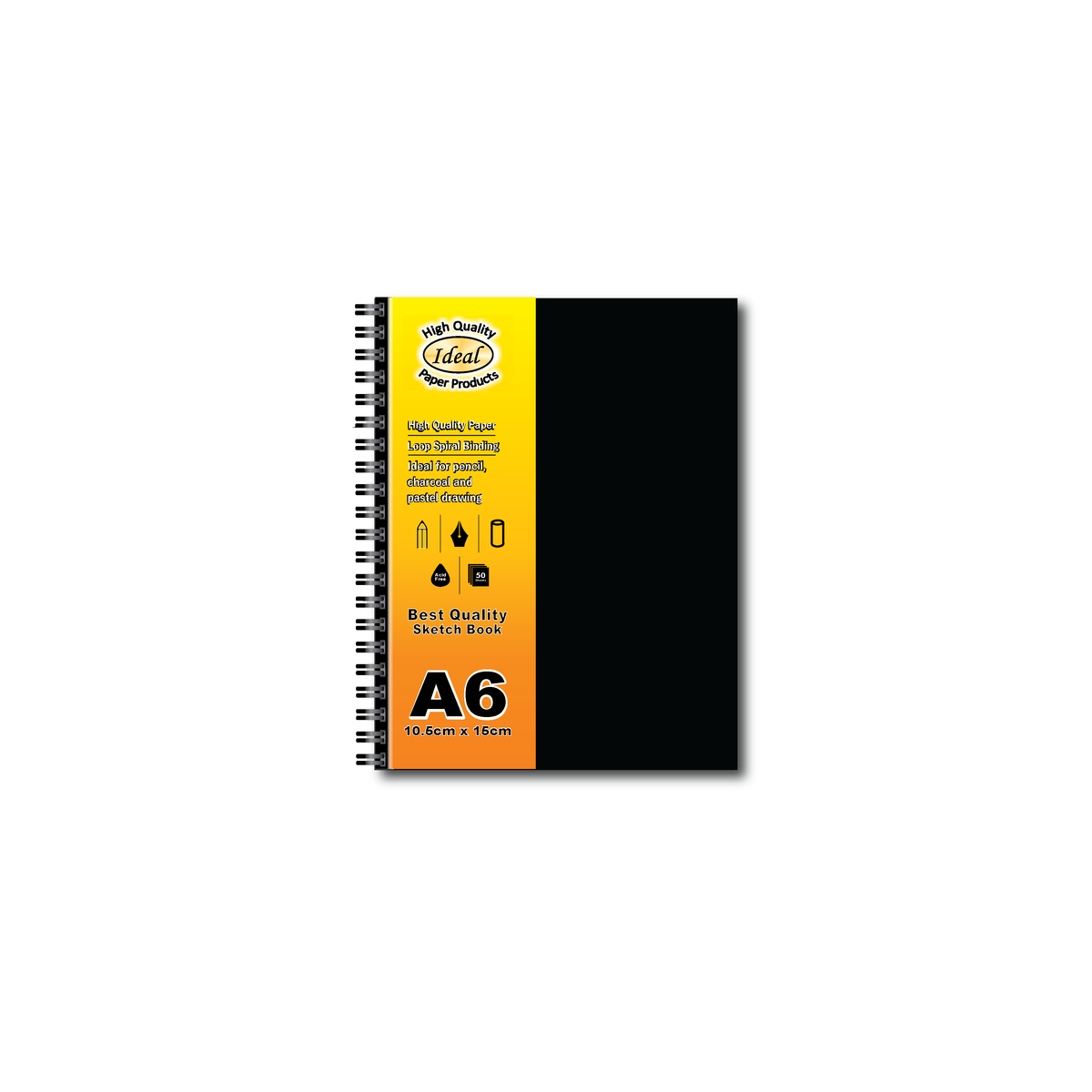 Sketch Book - A6 Size - 50 Sheets - 130g Paper