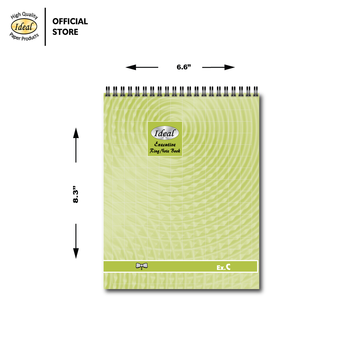 Spiral Notebook / Pad Ex C - Copy Size - Imported Paper