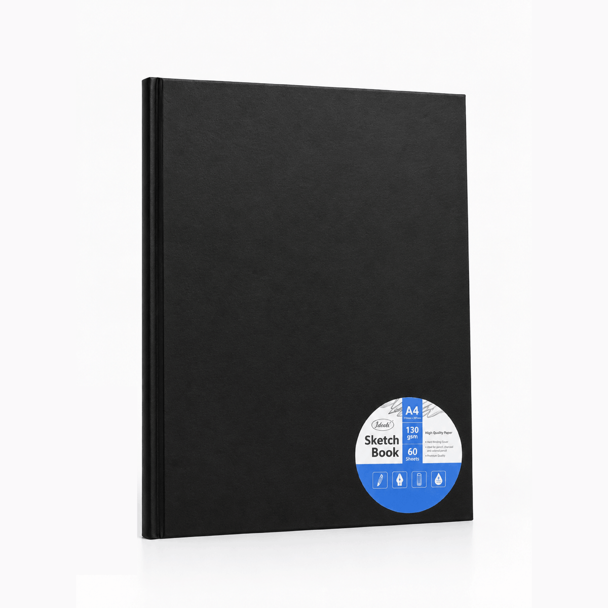 Hard Bind Sketch Book - A4 Size - 130g Paper
