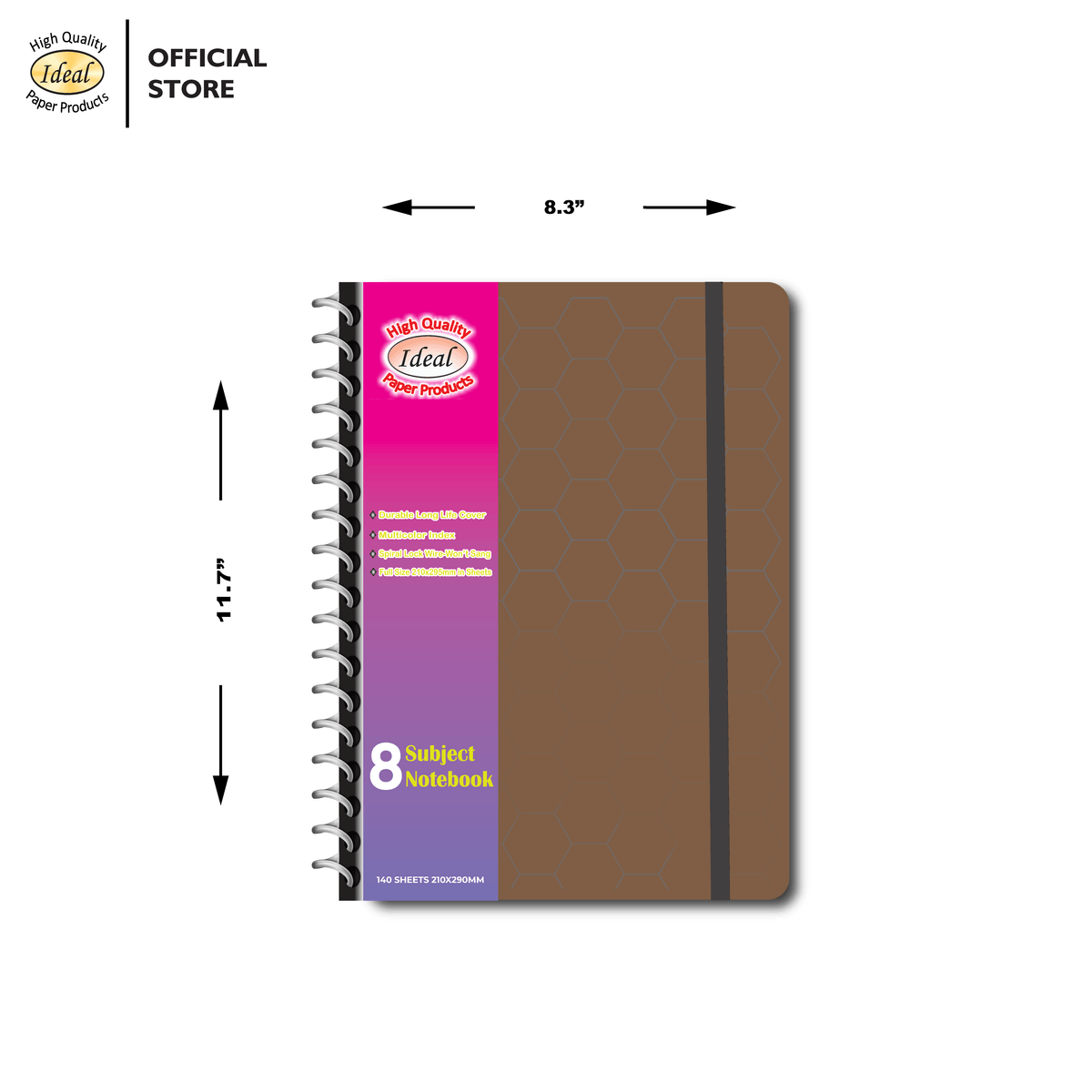 Subject Notebook - 8 Subject