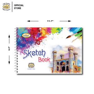Sketch Book - A4 Size - 250g Paper - For Acrylic & Watercolor
