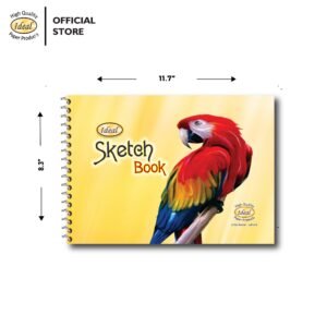 Sketch Book - A4 Size - 250g Paper - For Acrylic & Watercolor - D1