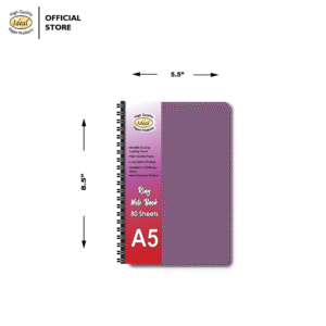 Ring Notebook A5 - 80 Sheets