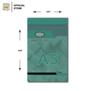 Drafting Pad D40 - Size A5 - Imported Paper