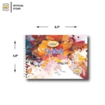 Sketch Book - A5 Size - 250g Paper - For Acrylic & Watercolor - D2
